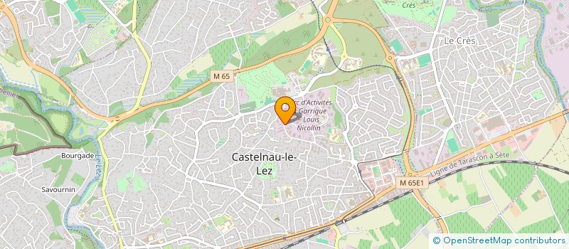 localisation de l'entreprise MONSIEUR DANIEL PUTANIER à CASTELNAU-LE-LEZ