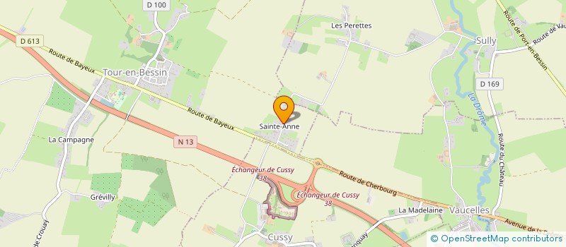 localisation de l'entreprise MONSIEUR DANIEL QUAGHEBEUR  SULLY