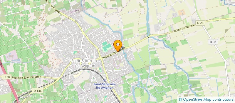 localisation de l'entreprise MONSIEUR DANIEL QUEANT  SAINT-SATURNIN-LES-AVIGNON