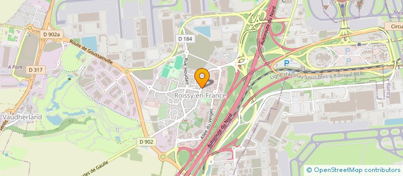 localisation de l'entreprise MONSIEUR DANIEL QUENTIN à ROISSY-EN-FRANCE