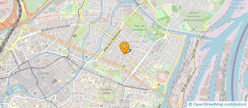 localisation de l'entreprise MONSIEUR DANIEL QUIN à STRASBOURG