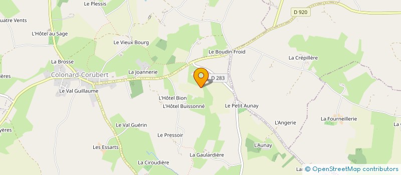 localisation de l'entreprise MONSIEUR DANIEL QUINEAU à PERCHE-EN-NOCE