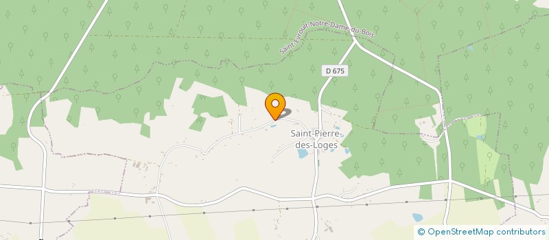 localisation de l'entreprise MONSIEUR DANIEL QUOINCHON à SAINT PIERRE-DES-LOGES