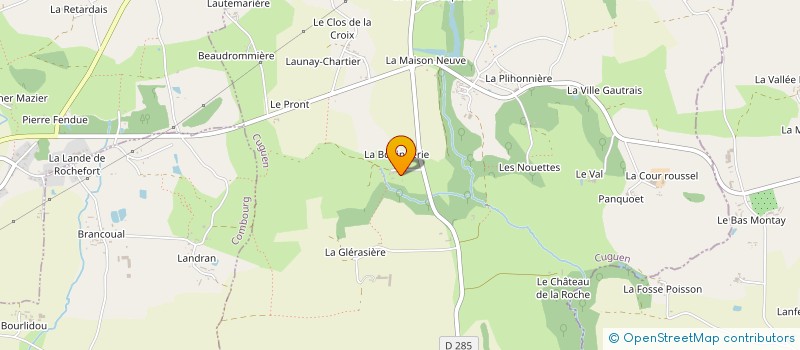 localisation de l'entreprise MONSIEUR DANIEL RABAJOIE à CUGUEN