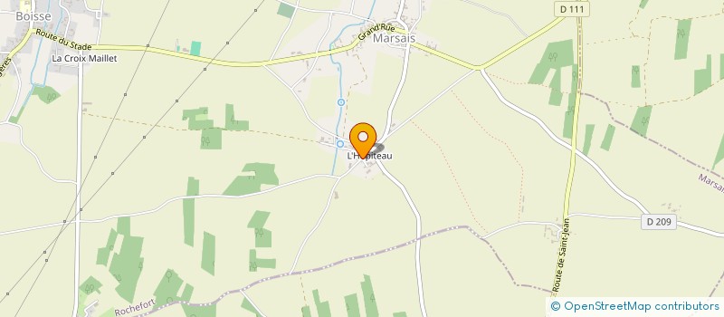 localisation de l'entreprise MONSIEUR DANIEL RABALLAND  MARSAIS