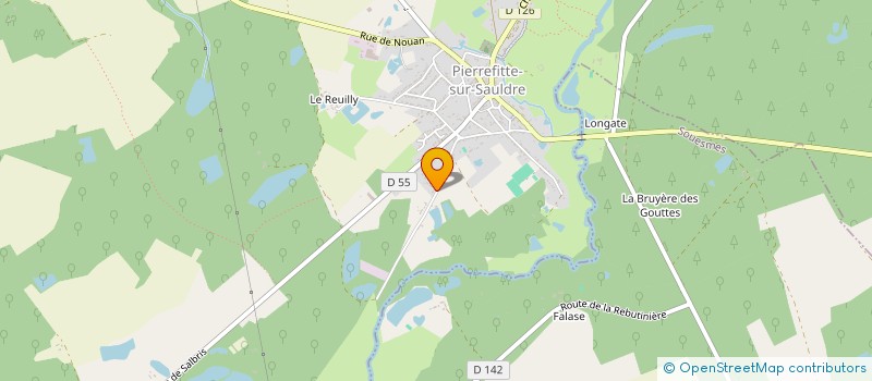 localisation de l'entreprise MONSIEUR DANIEL RABOUIN  PIERREFITTE-SUR-SAULDRE