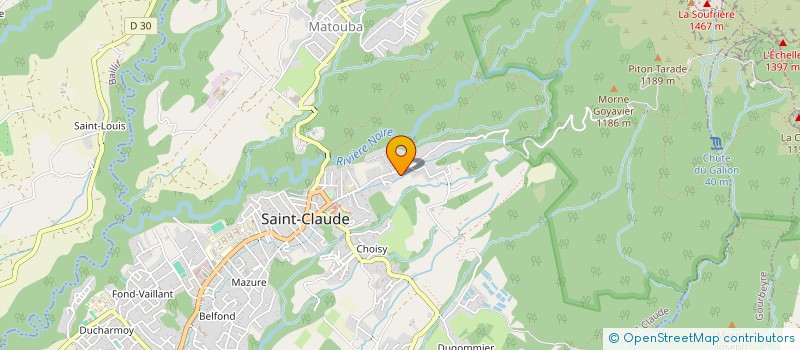 localisation de l'entreprise MONSIEUR DANIEL RADJOUKI à SAINT-CLAUDE