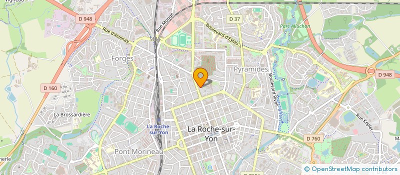 localisation de l'entreprise MONSIEUR DANIEL RAGOT à LA ROCHE-SUR-YON