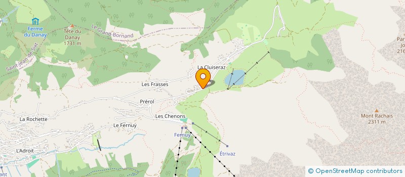 localisation de l'entreprise MONSIEUR DANIEL RAMAZZOTTI à LA CLUSAZ