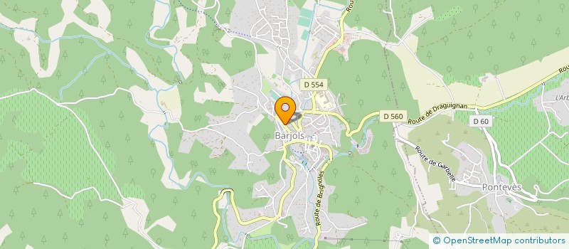 localisation de l'entreprise MONSIEUR DANIEL RASCHETTI à BARJOLS