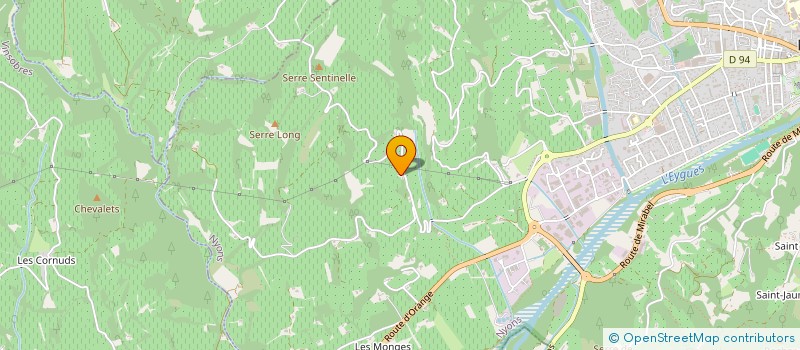 localisation de l'entreprise MONSIEUR DANIEL RASCLARD  NYONS