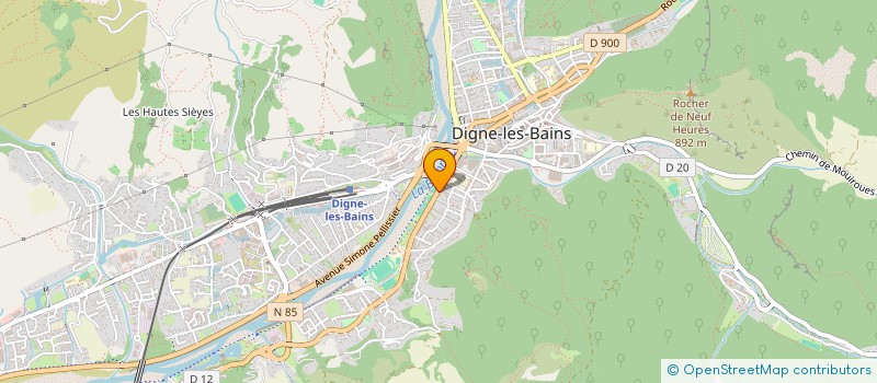 localisation de l'entreprise MONSIEUR DANIEL RATZKI à DIGNE-LES-BAINS