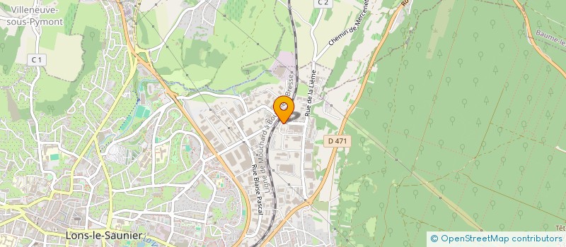 localisation de l'entreprise MONSIEUR DANIEL RAUENSCHWENDER  PERRIGNY