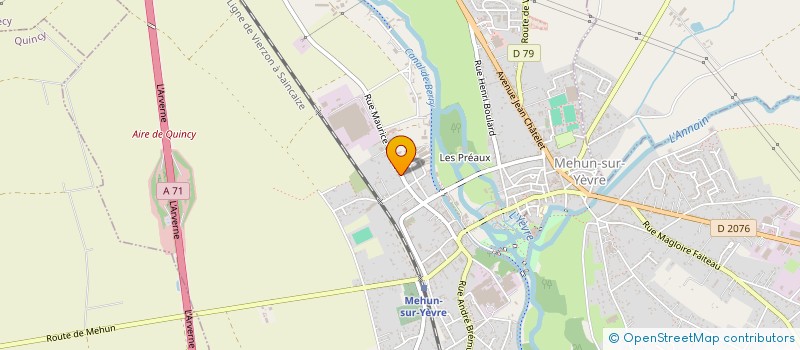 localisation de l'entreprise MONSIEUR DANIEL RAYMOND  MEHUN-SUR-YEVRE