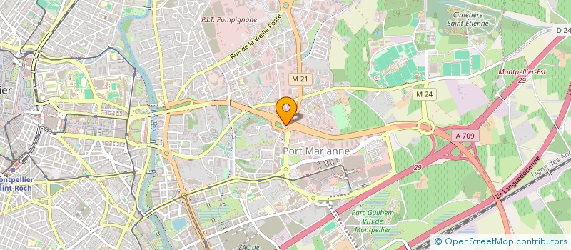 localisation de l'entreprise MONSIEUR DANIEL REEB à MONTPELLIER