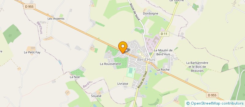 localisation de l'entreprise MONSIEUR DANIEL RENARD à BERD'HUIS