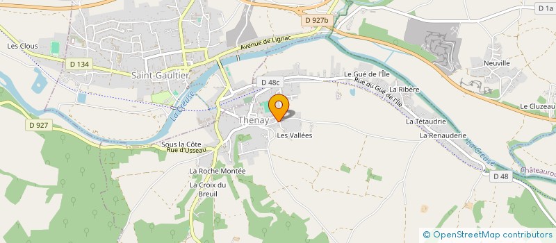 localisation de l'entreprise MONSIEUR DANIEL RENARD à THENAY