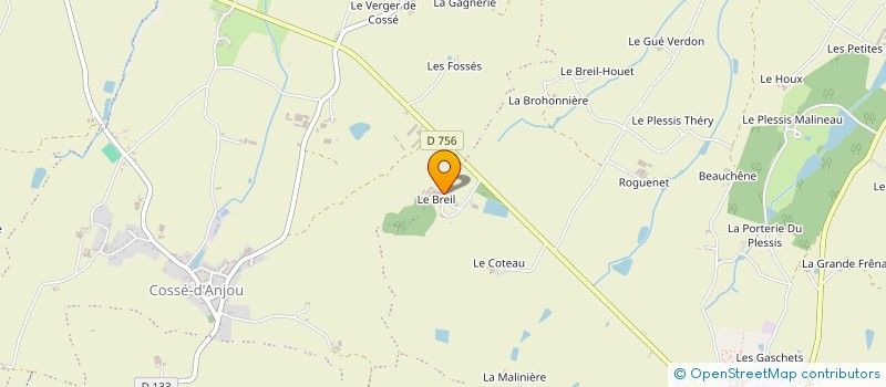 localisation de l'entreprise MONSIEUR DANIEL RENAULT  MONTILLIERS