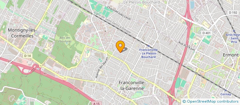 localisation de l'entreprise MONSIEUR DANIEL REROLLE à FRANCONVILLE