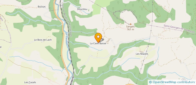 localisation de l'entreprise MONSIEUR DANIEL REYNES  SAINT-ROME-DE-TARN