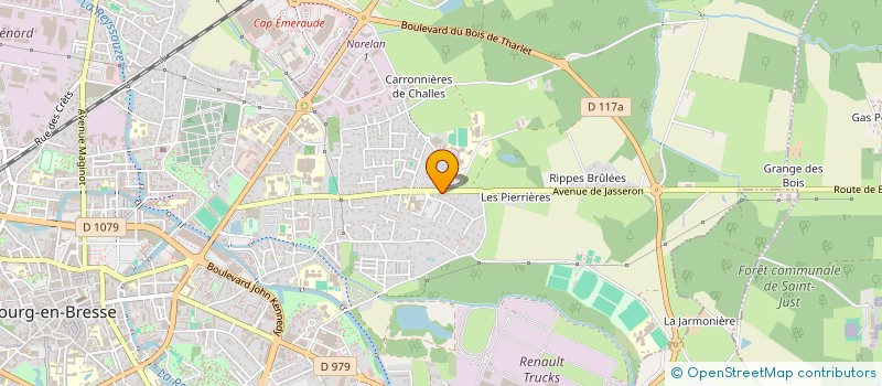 localisation de l'entreprise MONSIEUR DANIEL RIAUX à BOURG-EN-BRESSE