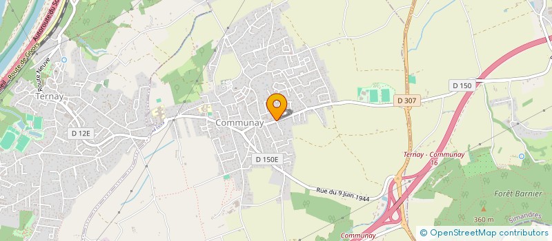 localisation de l'entreprise MONSIEUR DANIEL RIBELLA  COMMUNAY