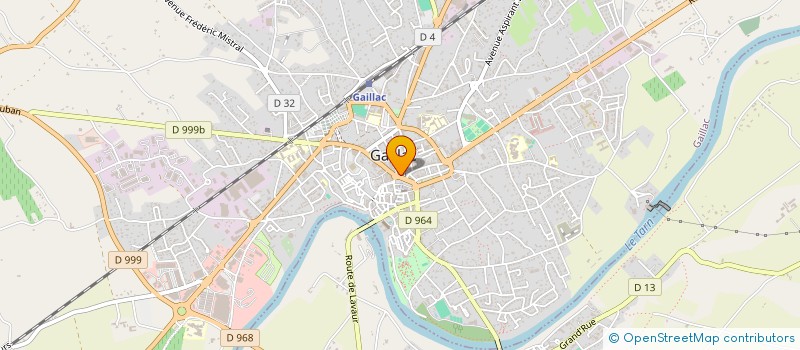 localisation de l'entreprise MONSIEUR DANIEL RIBES  GAILLAC