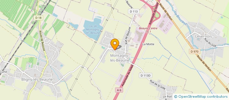 localisation de l'entreprise MONSIEUR DANIEL RICHARD à MONTAGNY-LES-BEAUNE