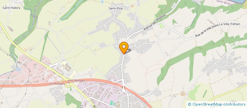 localisation de l'entreprise MONSIEUR DANIEL RICHARD  PLERIN