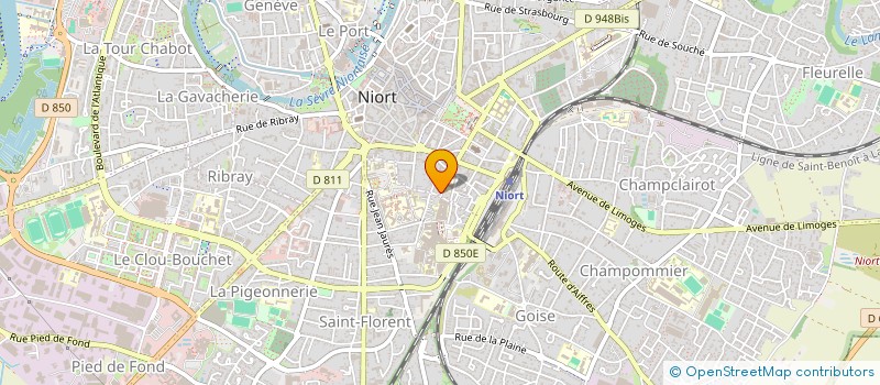 localisation de l'entreprise MONSIEUR DANIEL RICHARD à NIORT