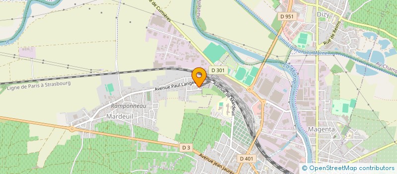 localisation de l'entreprise MONSIEUR DANIEL RIDOUX  MARDEUIL