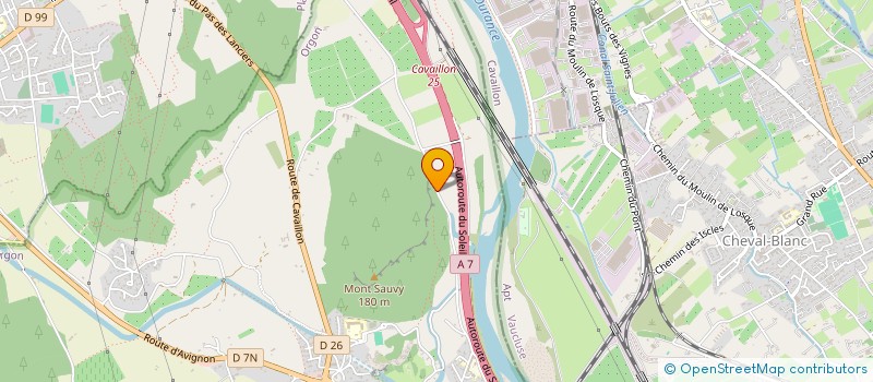 localisation de l'entreprise MONSIEUR DANIEL RIGAL  ORGON