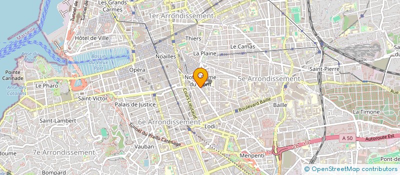 localisation de l'entreprise MONSIEUR DANIEL RIITANO à MARSEILLE