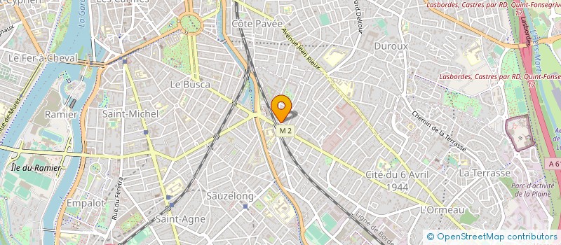 localisation de l'entreprise MONSIEUR DANIEL RINGUE à TOULOUSE