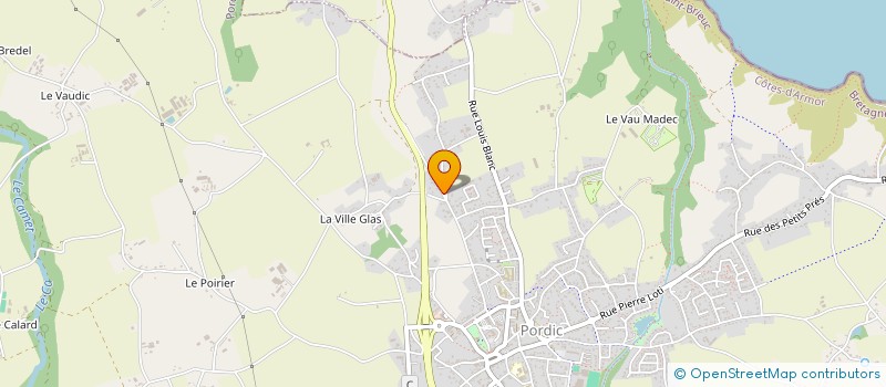 localisation de l'entreprise MONSIEUR DANIEL RIOU  PORDIC