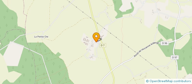 localisation de l'entreprise MONSIEUR DANIEL RIQUET  CELLE-LEVESCAULT