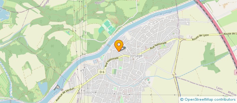 localisation de l'entreprise MONSIEUR DANIEL RIVOIRE  JONAGE