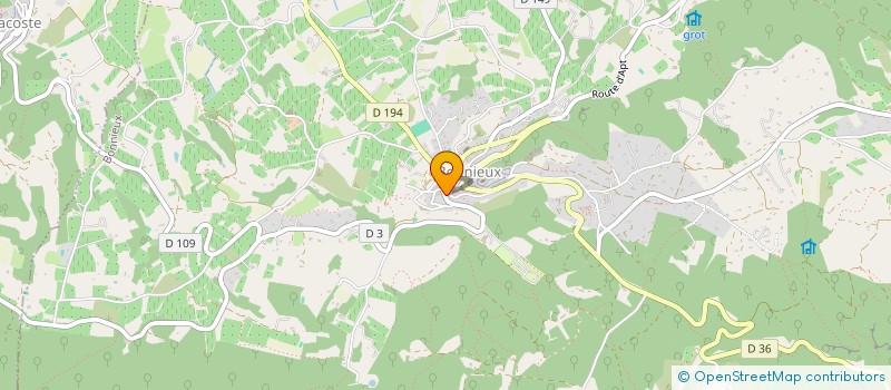 localisation de l'entreprise MONSIEUR DANIEL ROBERT à BONNIEUX