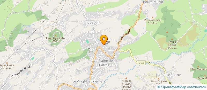 localisation de l'entreprise MONSIEUR DANIEL ROBERT  LE TAMPON