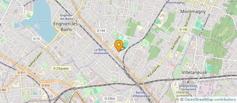 localisation de l'entreprise MONSIEUR DANIEL ROBERT  DEUIL-LA-BARRE