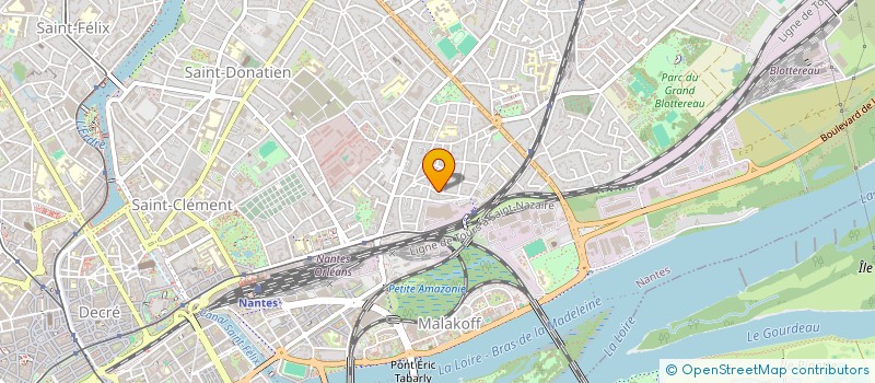 localisation de l'entreprise MONSIEUR DANIEL ROBINEAU à NANTES
