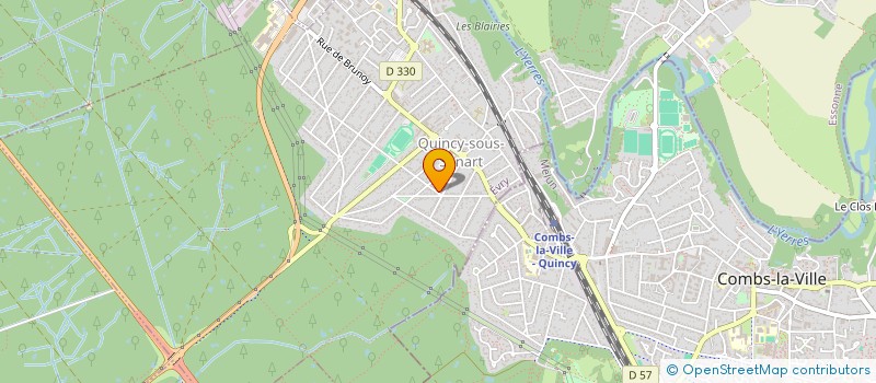 localisation de l'entreprise MONSIEUR DANIEL ROCHA FILIPE  QUINCY-SOUS-SENART