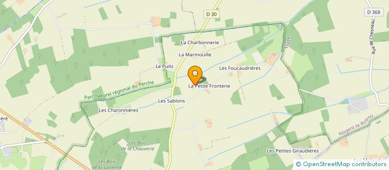 localisation de l'entreprise MONSIEUR DANIEL ROCHER à LA CROIX-DU-PERCHE