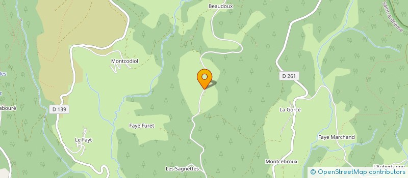 localisation de l'entreprise MONSIEUR DANIEL ROCHETTE  SAINT-ANTHEME