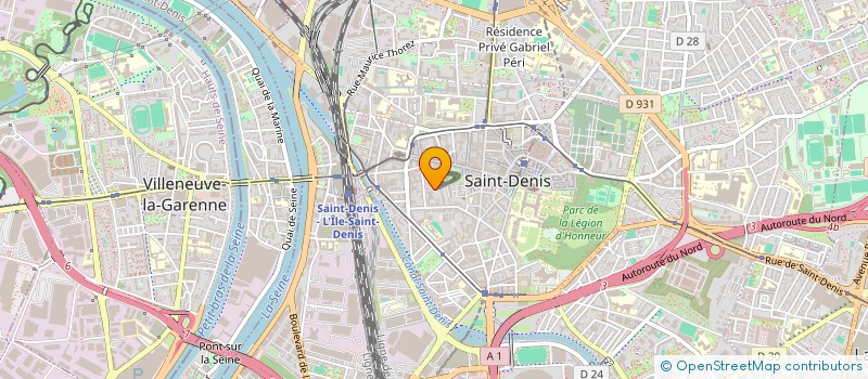 localisation de l'entreprise MONSIEUR DANIEL RODRIGUES à SAINT-DENIS