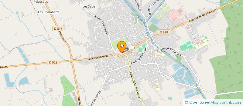 localisation de l'entreprise MONSIEUR DANIEL RODRIGUES PINTO  MONTECH