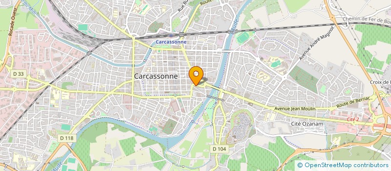 localisation de l'entreprise MONSIEUR DANIEL RODRIGUEZ à CARCASSONNE