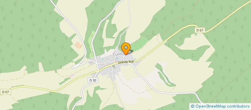 localisation de l'entreprise MONSIEUR DANIEL RODRIGUEZ  CUNFIN