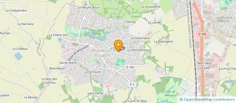 localisation de l'entreprise MONSIEUR DANIEL ROGER à MOUILLERON-LE-CAPTIF