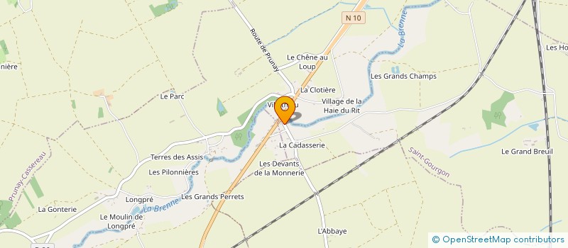 localisation de l'entreprise MONSIEUR DANIEL ROGER  SAINT AMAND LONGPRE